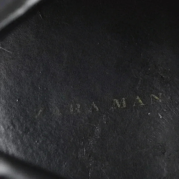 Zara Sneaker White Black Lace Up Size 43 - Picture 11 of 12